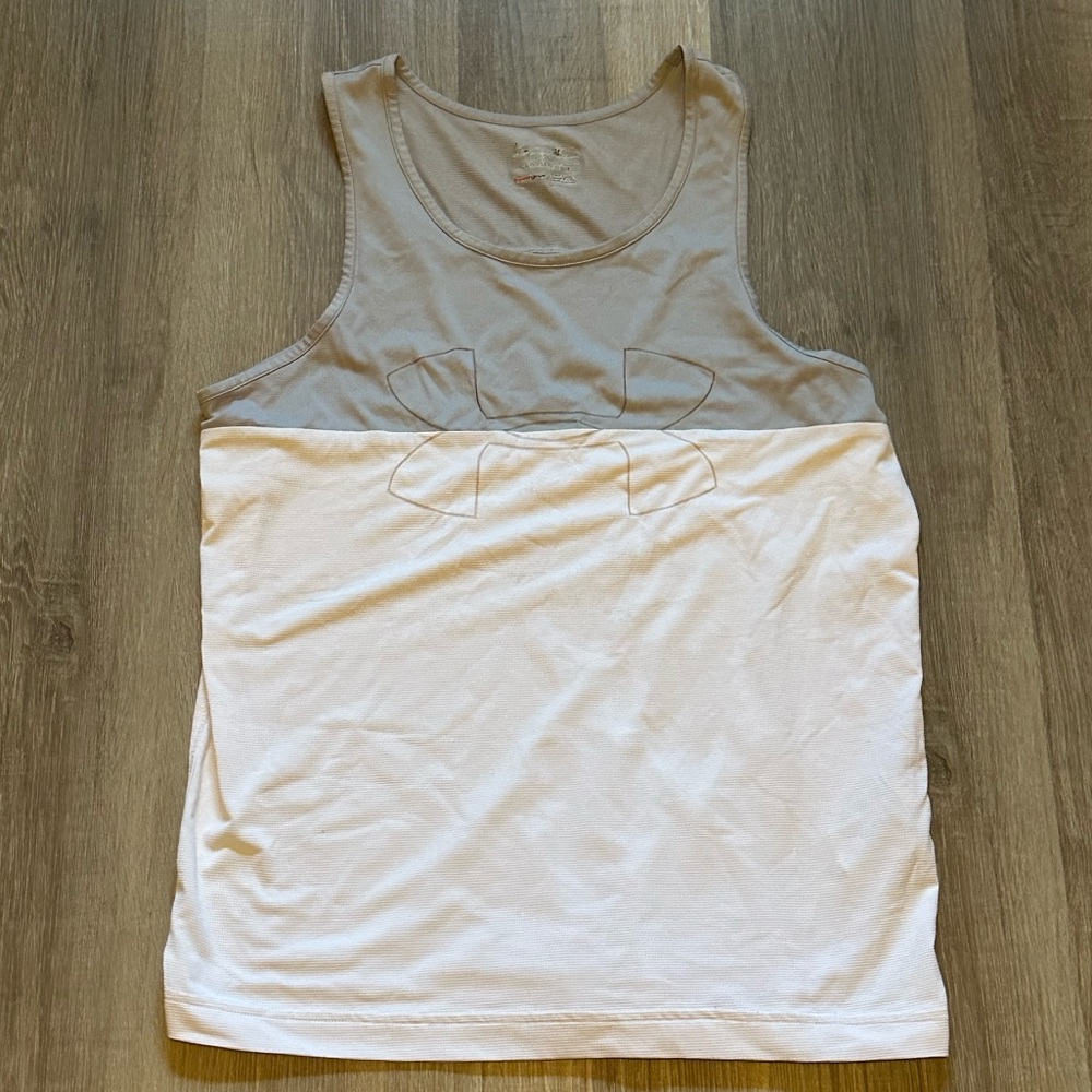 Under Armour White Tank Top